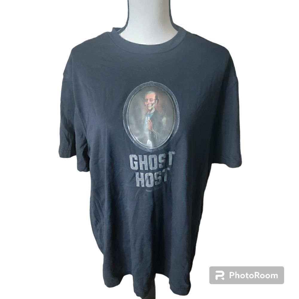 Disney Parks Haunted Mansion Ghost Host T-Shirt. Size L.